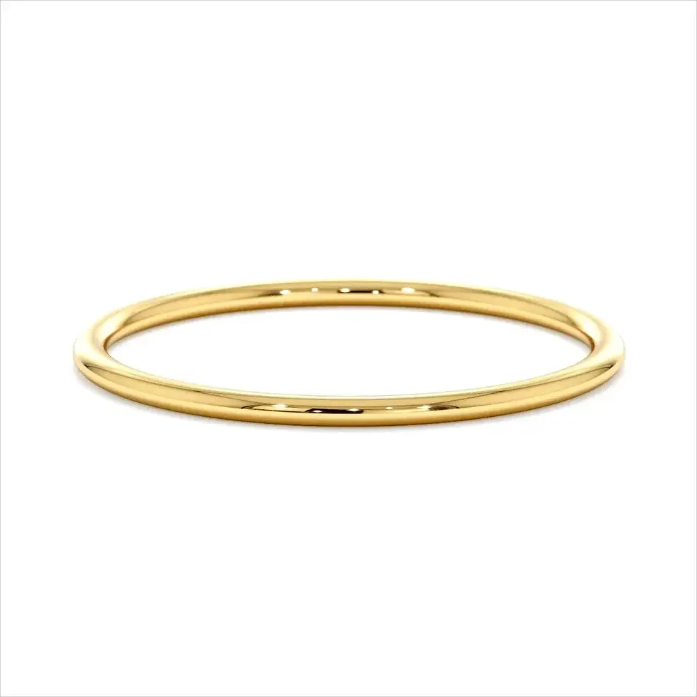 3mm Classic Stainless Steel Bracelet For Women Men Gold Color Geometry Wire Round Bangle Waterproof Trendy Jewelry Gifts Sans anicroche