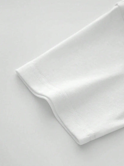 100% Cotton Printed Men's Pure Cotton Vintage T-Shirt, Simple, Stylish, and Comfortable Printed Casual T-Shirt YC Studio