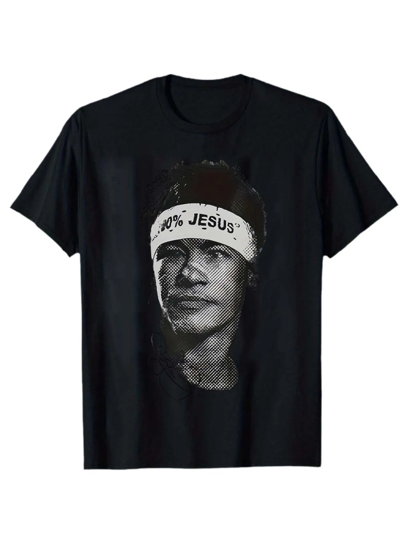men's short-sleeve summer T-shirt with printed pattern unisex style suitable for home wear parties as a gift YC Studio