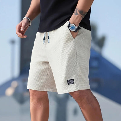 Men's Shorts, Men's Casual Pants, Men's Beach Shorts, Men's Sports Shorts, New Fashion Textured Fabric, Breathable Pants, Suitable for Both Daily Casual Wear and Sports YC Studio