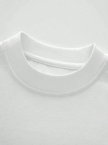 100% Cotton Printed Men's Pure Cotton Vintage T-Shirt, Simple, Stylish, and Comfortable Printed Casual T-Shirt YC Studio