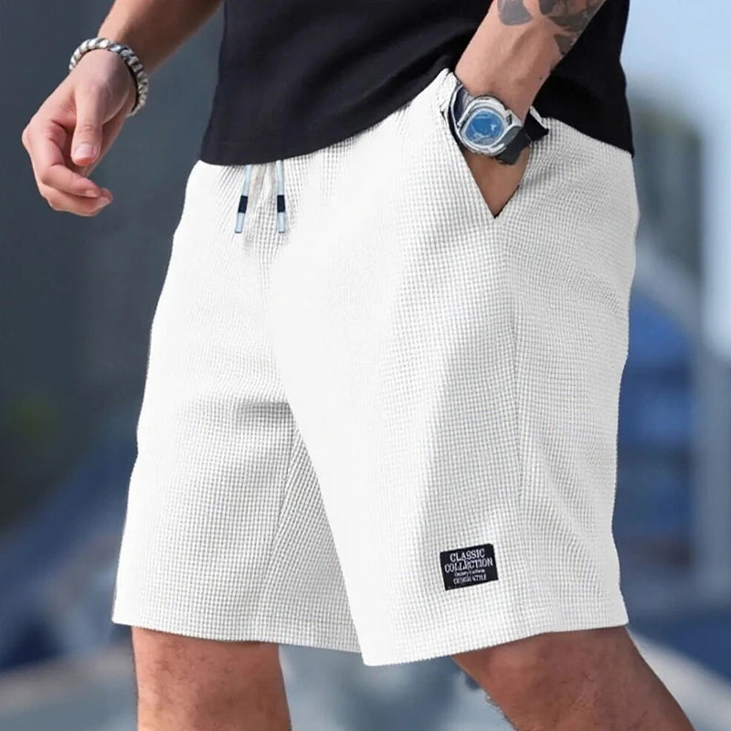 Men's Shorts, Men's Casual Pants, Men's Beach Shorts, Men's Sports Shorts, New Fashion Textured Fabric, Breathable Pants, Suitable for Both Daily Casual Wear and Sports YC Studio