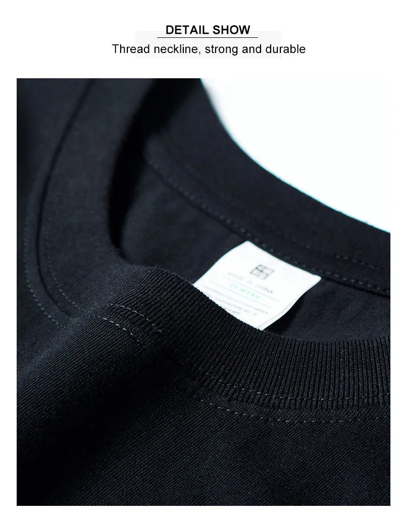 Summer Basic 100% Cotton Men Tank Tops Black White Gray YC Studio