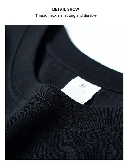 Summer Basic 100% Cotton Men Tank Tops Black White Gray YC Studio