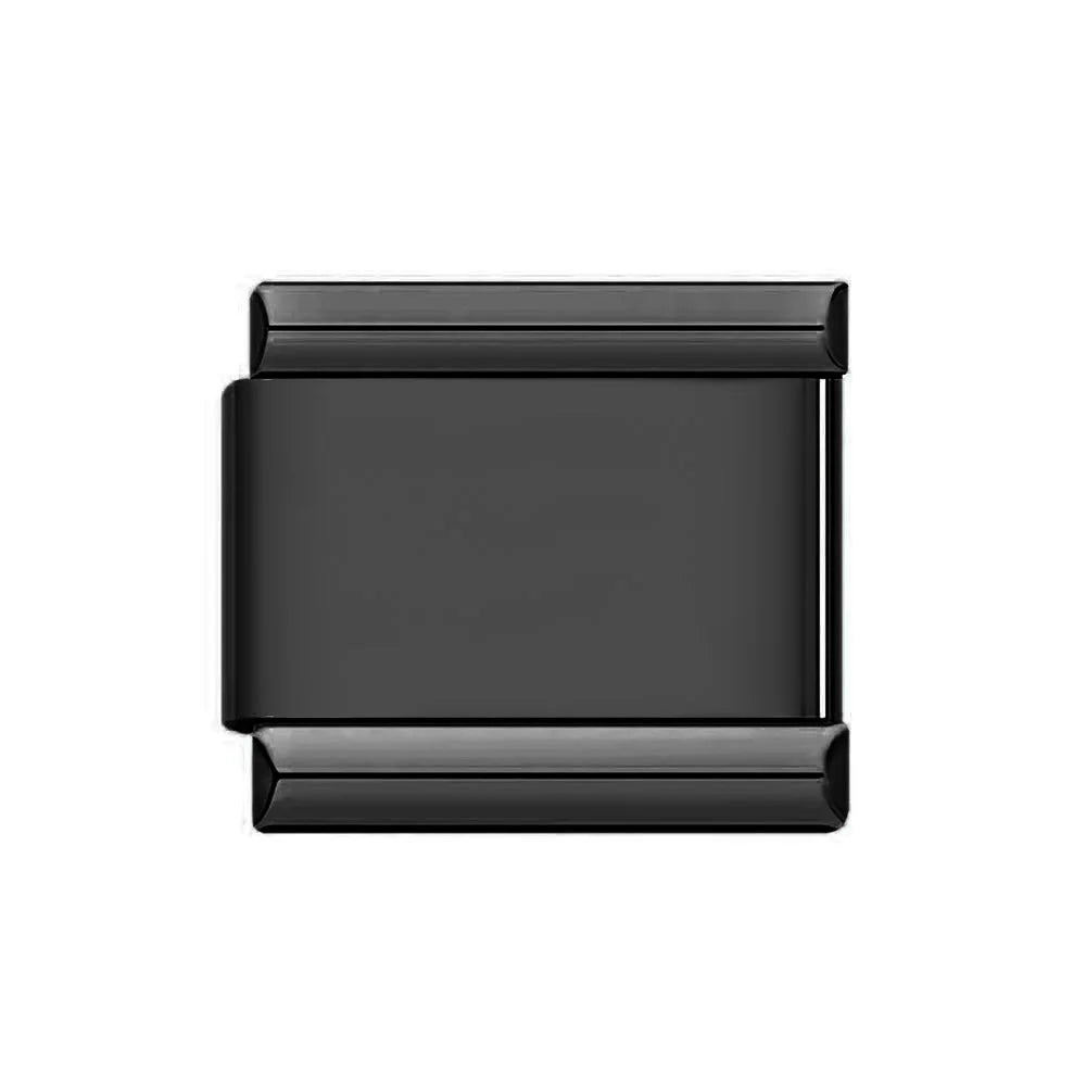Bracelet à maillons interchangeables (style « Italian Charm ») pour hommes et femmes – Bijou en acier inoxydable couleur argent (maillons de 20 x 9 mm) – Accessoire unisexe idéal pour les fêtes. YC Studio
