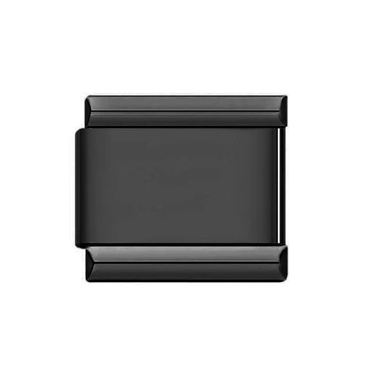 Bracelet à maillons interchangeables (style « Italian Charm ») pour hommes et femmes – Bijou en acier inoxydable couleur argent (maillons de 20 x 9 mm) – Accessoire unisexe idéal pour les fêtes. YC Studio