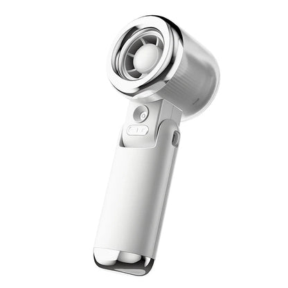 Mini Small Fan Water Mist Spray Fan 3600mAh 5 Speeds Portable Handheld Foldable Neck Hanging Type-C Rechargeable Humidifier Fans YC Studio