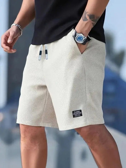 Men's Shorts, Men's Casual Pants, Men's Beach Shorts, Men's Sports Shorts, New Fashion Textured Fabric, Breathable Pants, Suitable for Both Daily Casual Wear and Sports YC Studio